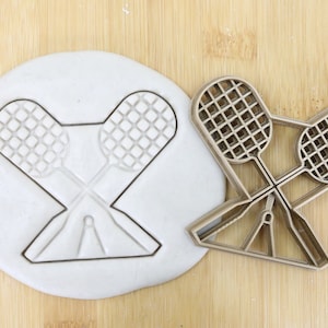 Diameter 5-10cm Badminton racket/badminton/field/ biscuit stamp cookie cutter  Ausstechform Keksausstecher
