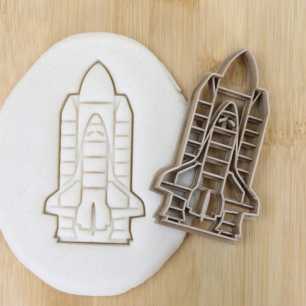 Diameter 5-10cm Space Shuttle Biscuit stamp / cookie cutter  Ausstechform Keksausstecher