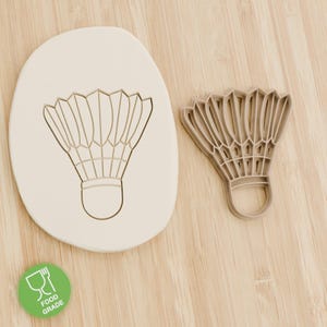 Diameter 5-10cm Badminton Biscuit stamp  cookie cutter  Ausstechform Keksausstecher