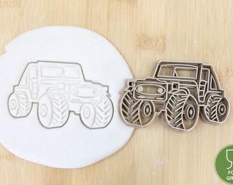 Diameter 5-10cm Jeep/Offroader Biscuit stamp /  cookie cutter  Ausstechform Keksausstecher