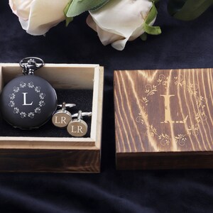 Personalized Pocket Watch for Groomsmen, Groomsmen Pocket Watches, Custom Pocket Watch, Groomsman Gifts, Best Man Gift, Wedding Gift