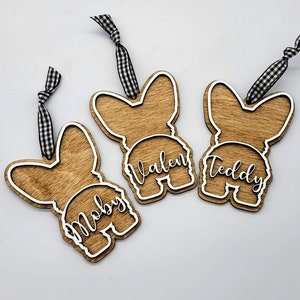 Personalized Corgi Butt Ornament | Corgi Gift