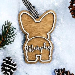 Personalized Corgi Ornament | Corgi Butt Ornament | Corgi Gift