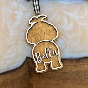 Personalized Shih Tzu Ornament | Shih Tzu Gift | Personalized Shih Tzu