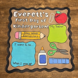 Hand Painted Custom Back to School Banner