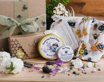 Beautiful Gift  with Australian native bees scarf and a selection of products with bee theme.  Anniversary, Birthday , Thank you gift