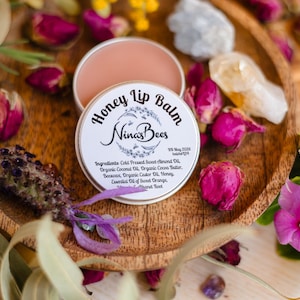 Bio Bienenwachs Lippenbalsam mit Honig & Vitamin E