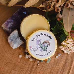Nina's Bees Hand care product for dry skin. Restoring Balm is a perfect product for dry hands. Its concentrated formular helps to soothe and moisturise dry hands. Perfect gift for nana or a gift for mum.