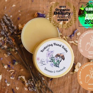 Ninas Bees Restoring Hand Balm has won awards in skincare industry. Hand care product received Editors Choice and Bronze Awards in Clean and Conscious Awards 2021, as well as Gold Award for its concentrated formular in 2022 in Clean Beauty Awards