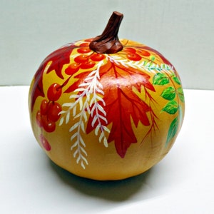 Trish McFerran Pumpkins Encaustic Art main image 1