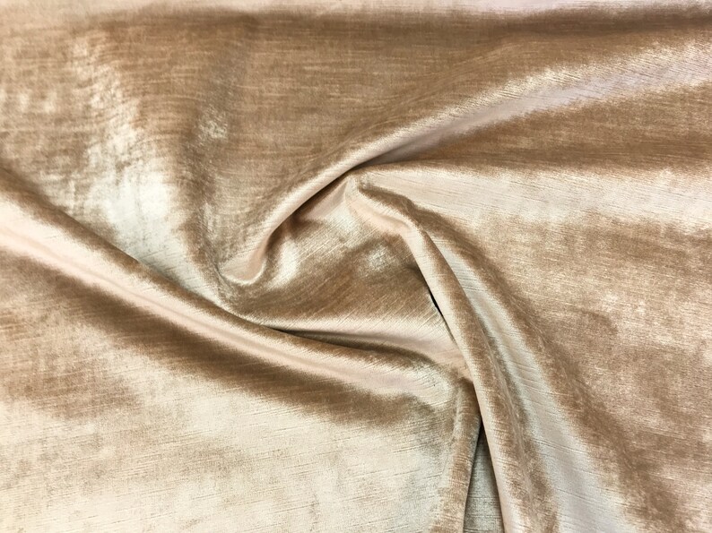 Lustrous Mushroom Brown Soft Cotton Velvet