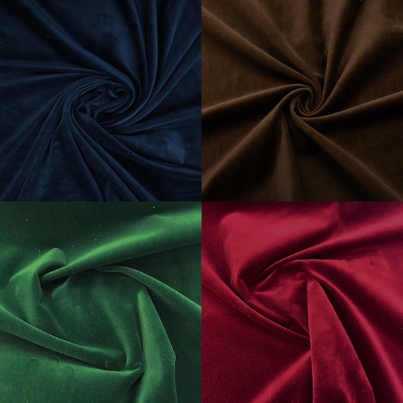 100 Fine Cotton Velvet Minimum 2 Yards Etsy Nederland