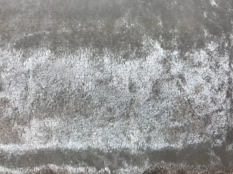 Pure White Crushed Velvet