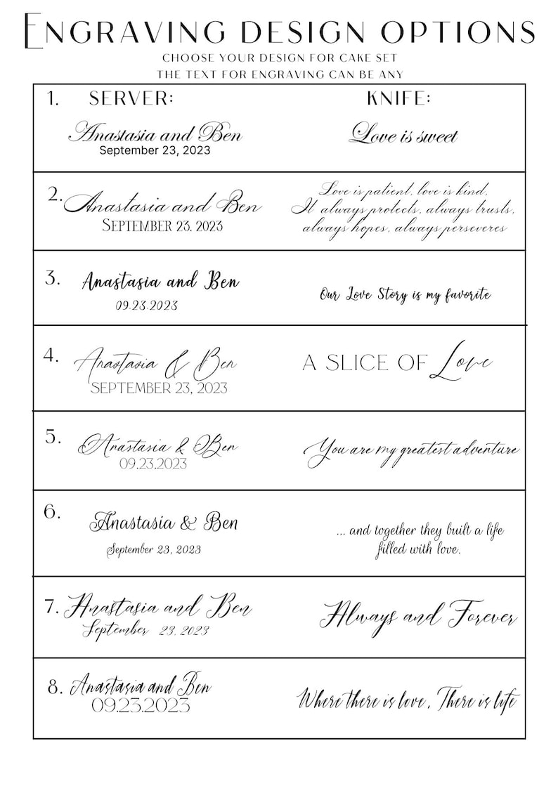 Rustic Wedding Cake Server Set Wedding Cake Knife Knife Cake Etsy