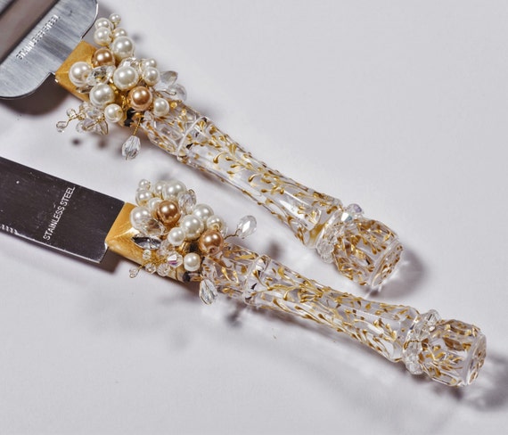 wedding cake server set