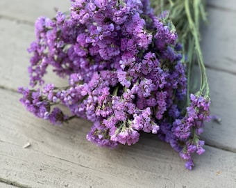 Dried Pink Statice, Dried Flowers, Pink Statice, Pink Wedding