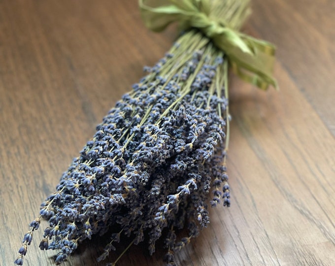 Dried English Lavender Dried Lavender Lavender Bouquet Etsy