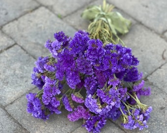 Dried Purple Statice, Purple Statice, Purple Wedding