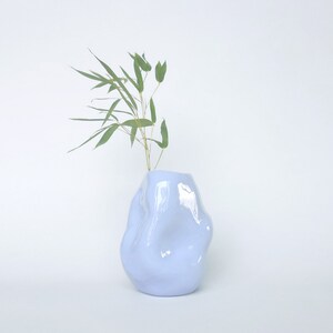 vaso ceramica, vaso per fiori ceramica, regalo speciale, ceramica smaltata, vasetto terracotta, portapenne, svuotatasche, pallone gonfiato