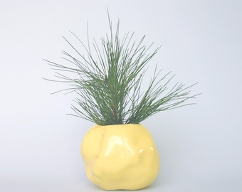 vase en céramique, vase de fleur, céramique faite à la main, cadeau spécial, céramique d’émail, céramique de pot de fleur, porte-plume, plateau en céramique, ballon, grande tête