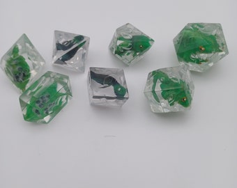 Oversized Frog Life Cycle RPG Dice