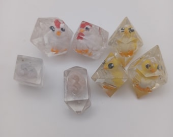 Oversized Chicken RPG Dice