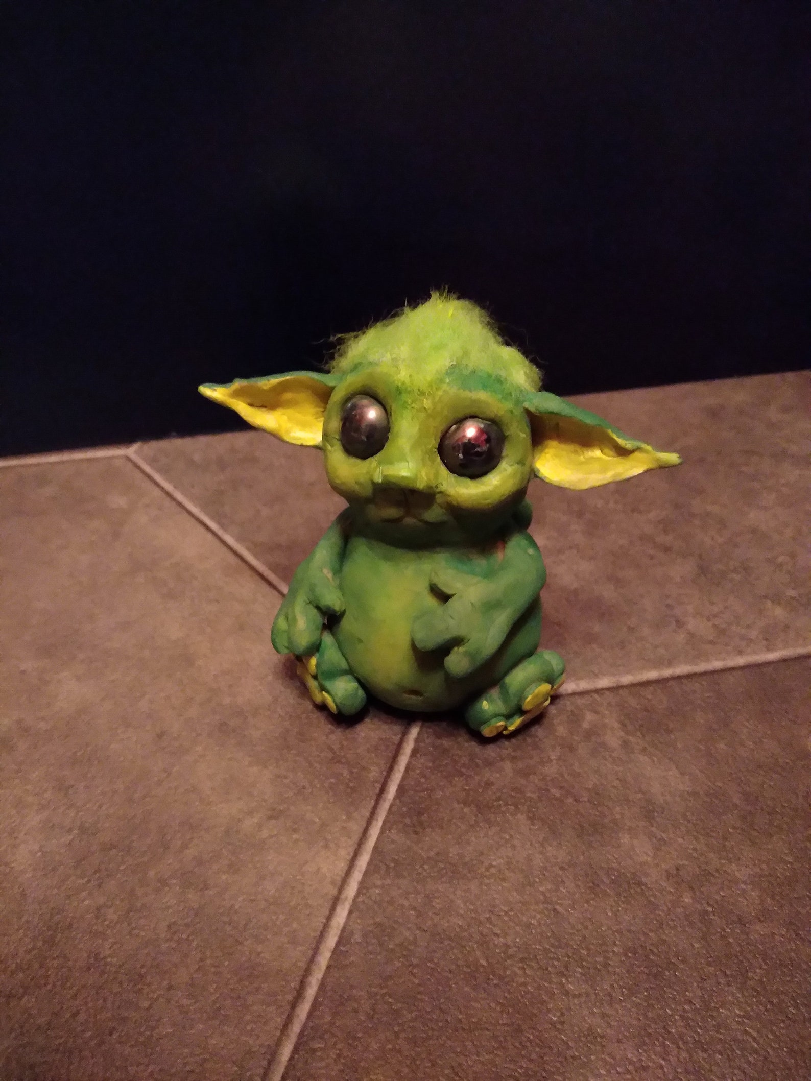 Friendly Little Goblin polymer Figurine - Etsy