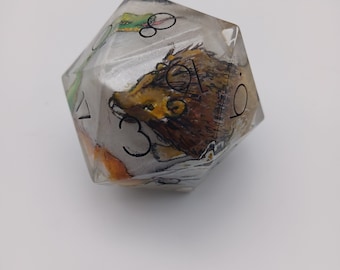 Giant Handpainted Chimera D20