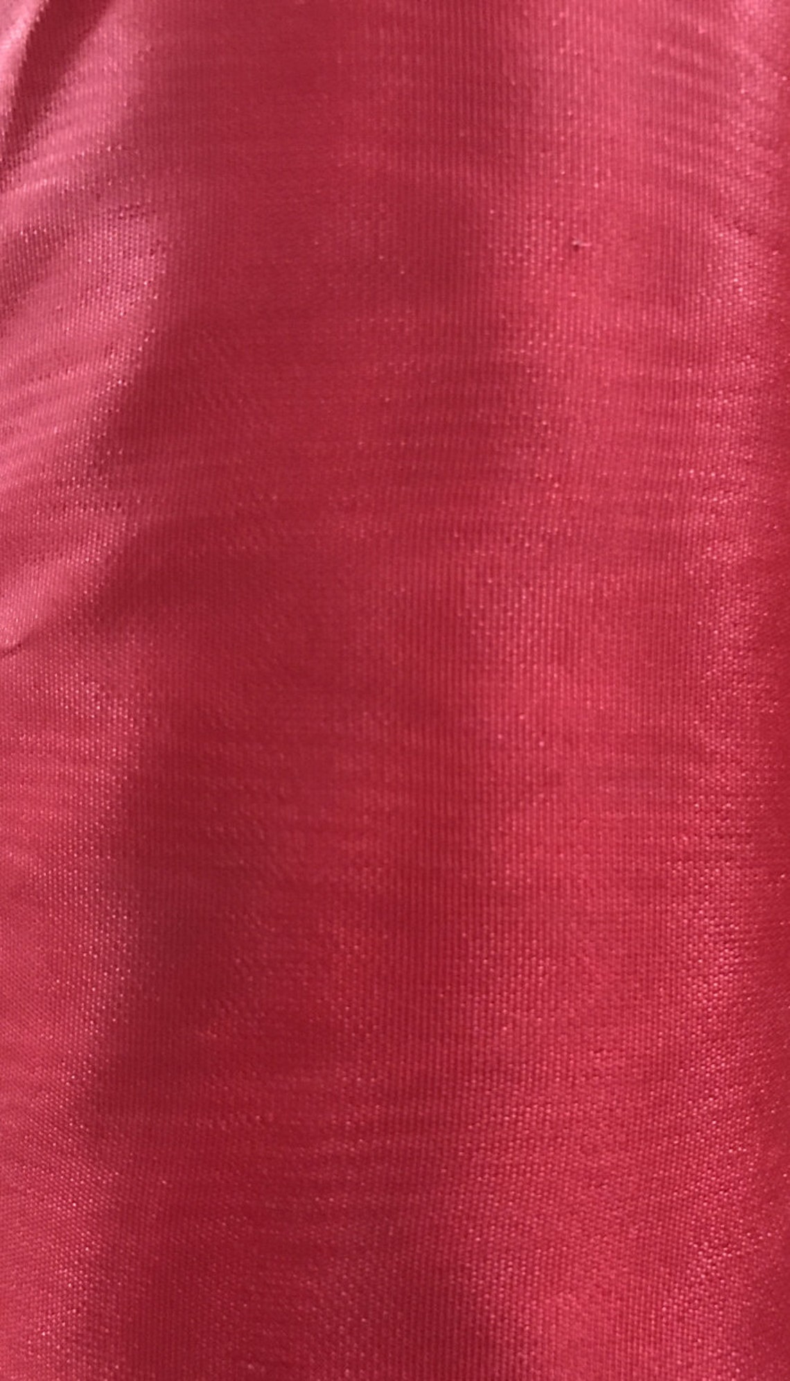 Vintage Red Moire Fabric 1/2 Yard or 1 Yard by 5 FT Vintage | Etsy