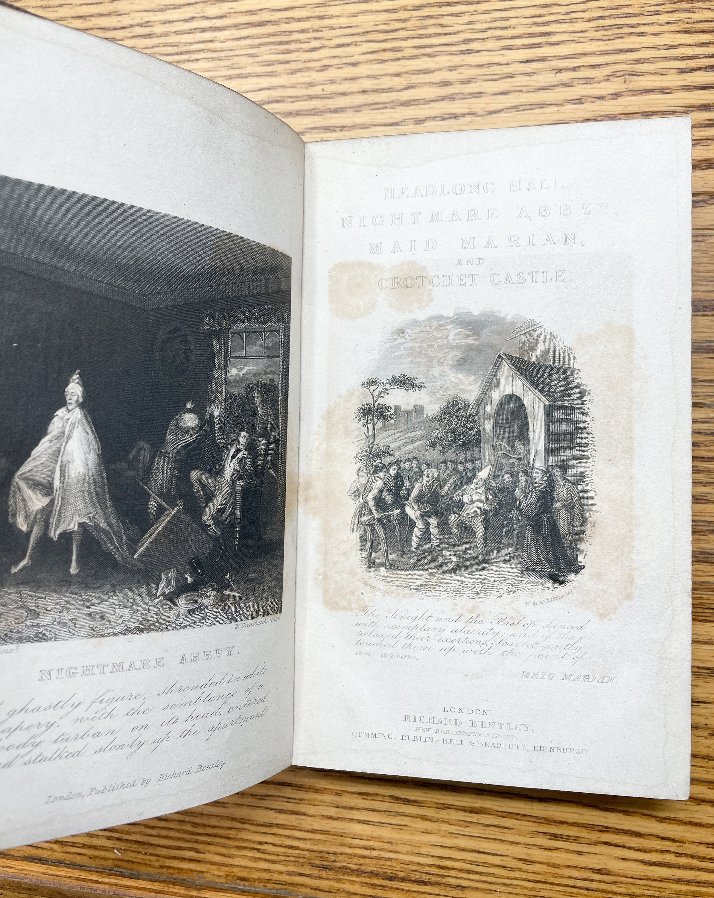 Headlong Hall, Nightmare Abbey, Maid Marian & Crotchet Castle, Thomas