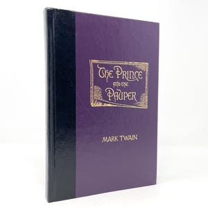 The Prince and the Pauper, Mark Twain. 19988 Hardcover Book