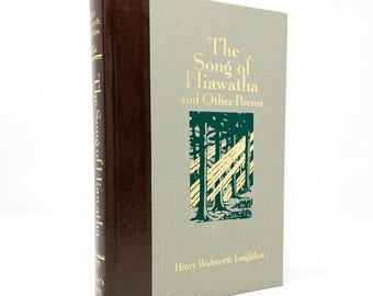 The Song of Hiawatha and Other Poems, Henry Wadsworth Longfellow. 1989 Hardcover Book