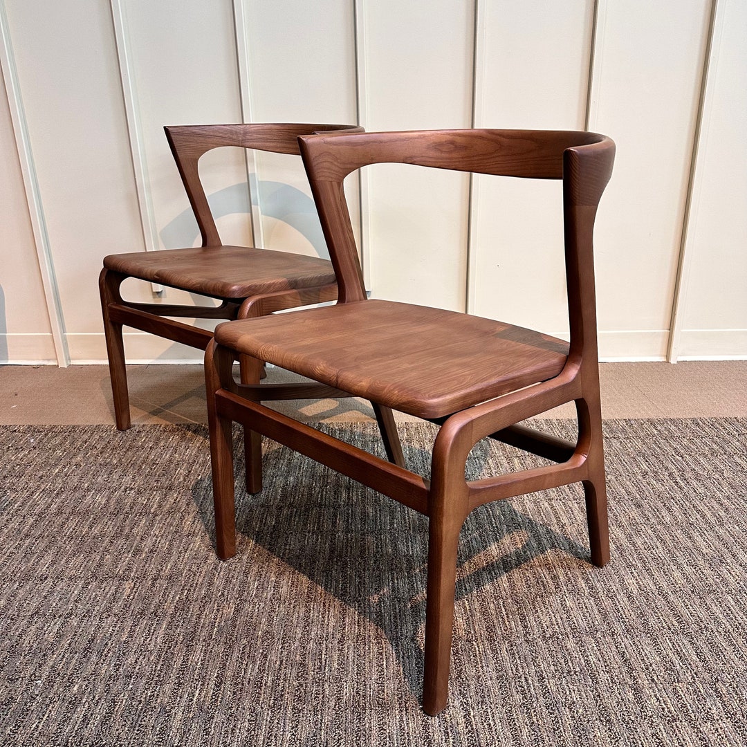 modern-dining-chairs-solid-wood-chair-mid-century-modern-etsy-uk