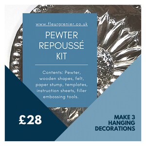 Pewter Repoussé Kit