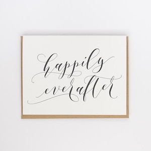 happily ever after greeting card