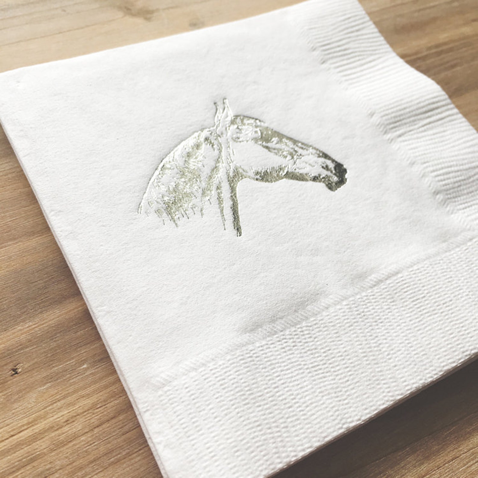 Horse napkin pkg of 12 Etsy