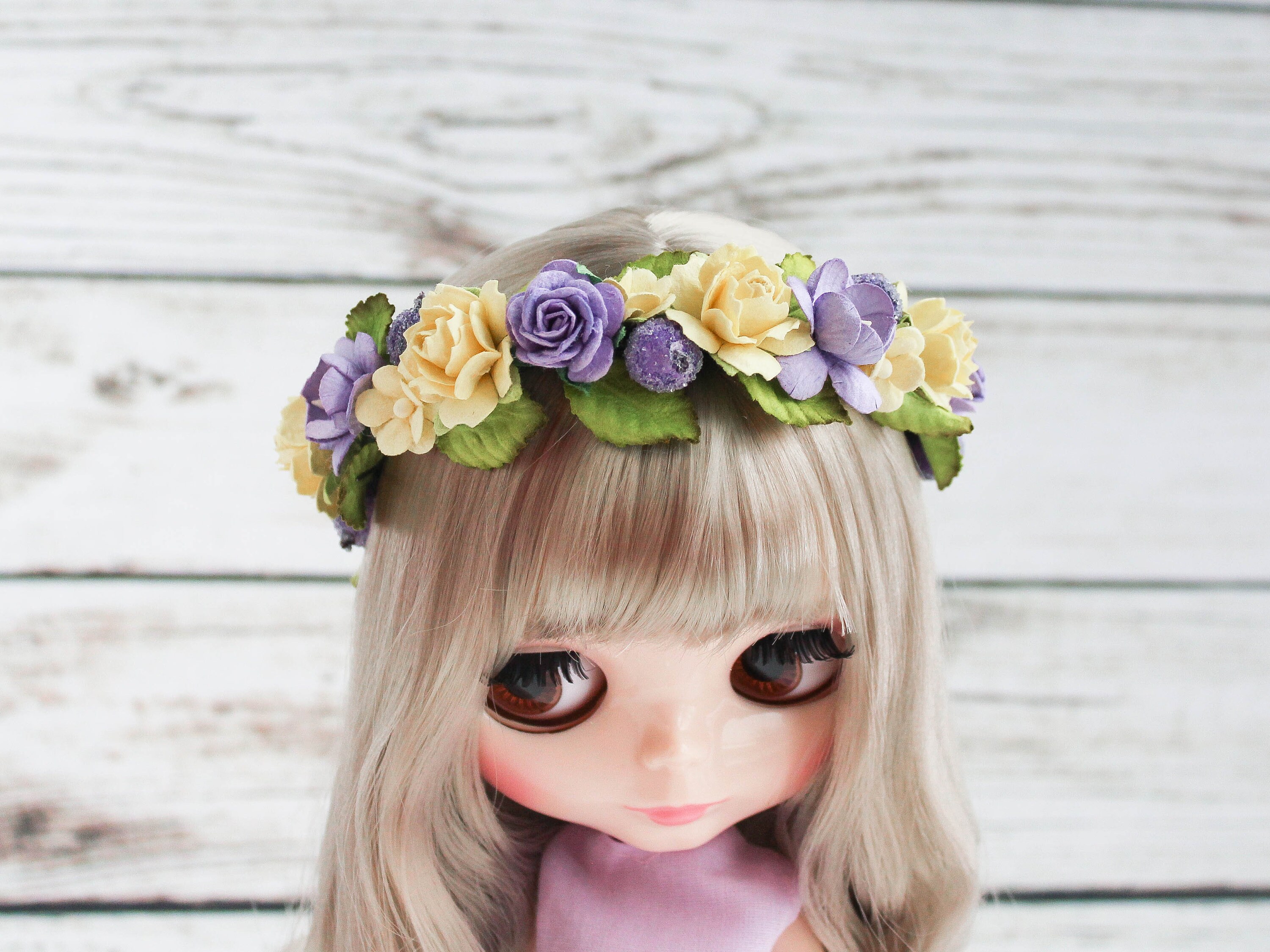 BJD Jewelry Doll Flower Crown BJD Accessories 18 Inch Doll Etsy
