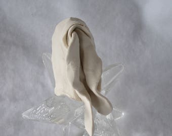 Sculpted Vulva in a Cut Glass Star-Shaped Candleholder 135