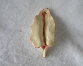 Sculpted Vulva Painted Scandinavian With Pink Highlights 202