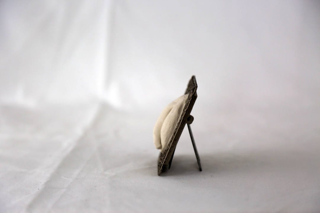 Sculpted Vulva in a Pewter Engraved Frame with Builtin Etsy