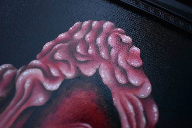 UNTITLED \u2022 11\u201dx14\u201d framed oil on canvas