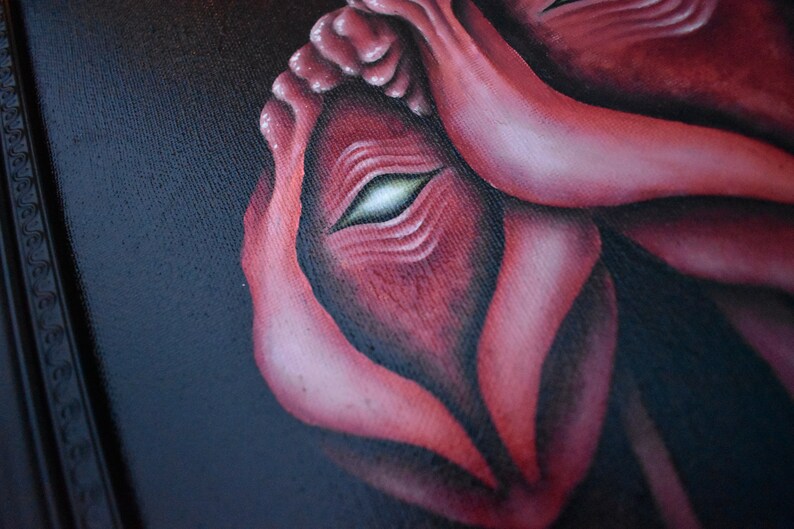 UNTITLED \u2022 11\u201dx14\u201d framed oil on canvas