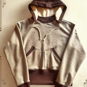 Afterhood Vintage Two Tone Hoodie - Etsy