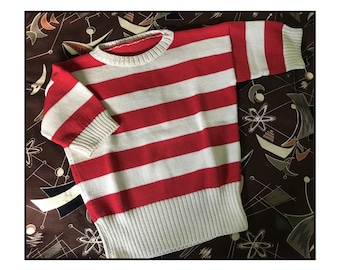 Vintage 50s inspired cotton jumper