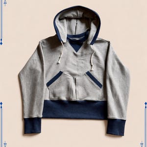 Afterhood Vintage Two Tone Hoodie - Etsy
