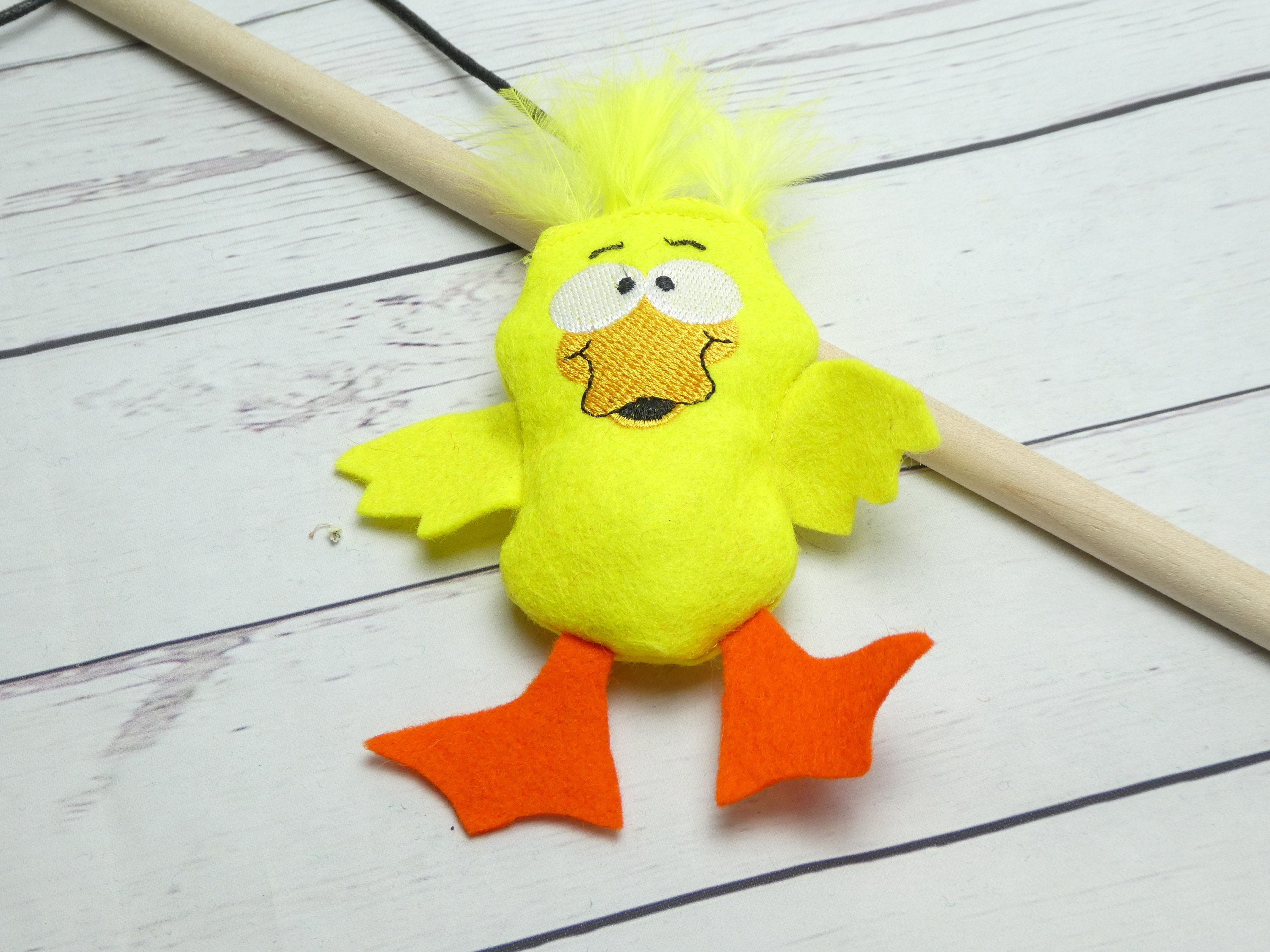 Cat Toy Cat Teaser Toy Dangling Cat Toy Wand Teaser Toy for Etsy UK