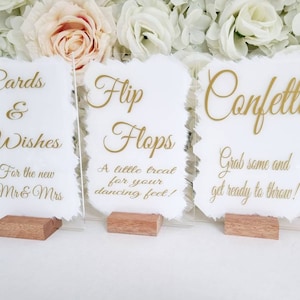 Acrylic wedding sign, wedding favour sign, acrylic painted wedding sign, love is sweet sign