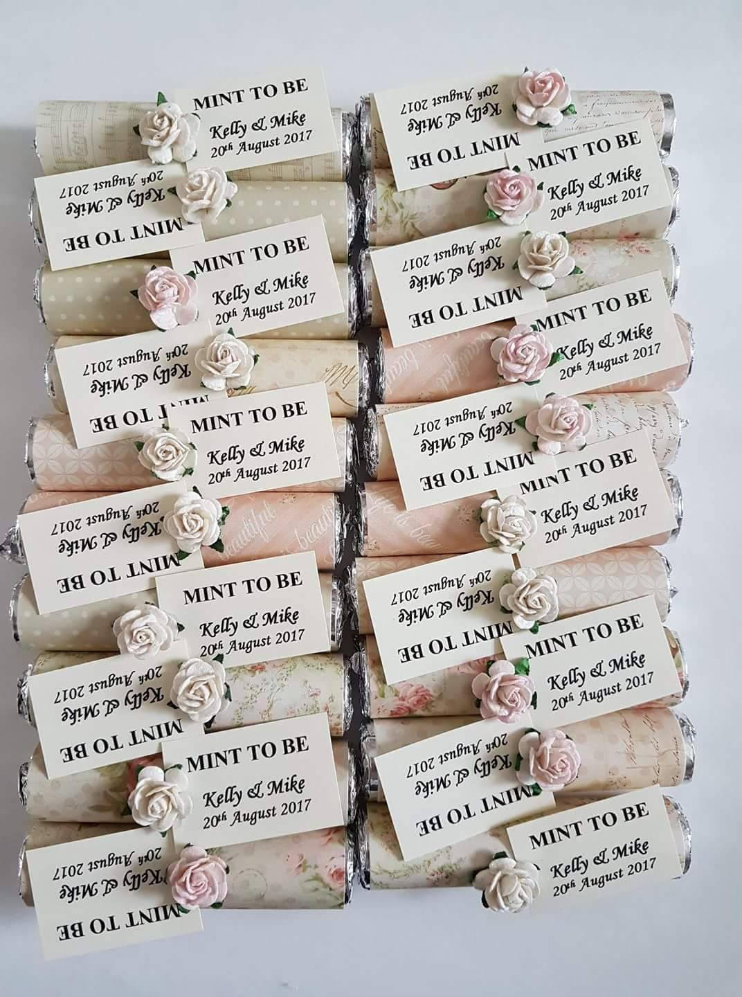 Mint to Be Favours Personalised Wedding Favours Mint Wedding Etsy UK