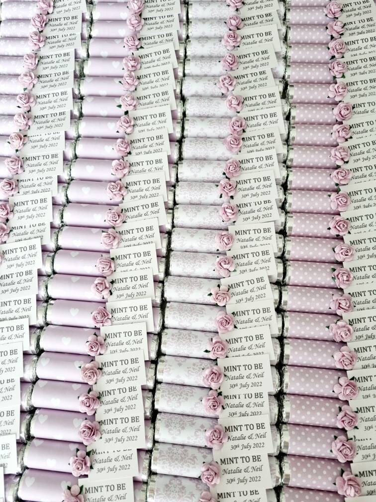 Mint to Be Favours Personalised Wedding Favours Mint Wedding Etsy UK