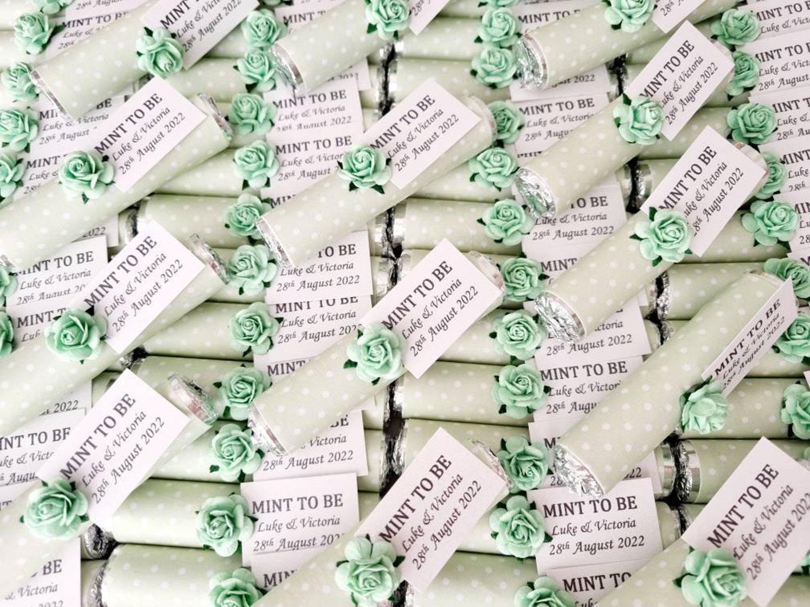 Mint to Be Favours Personalised Wedding Favours Mint Wedding Etsy UK